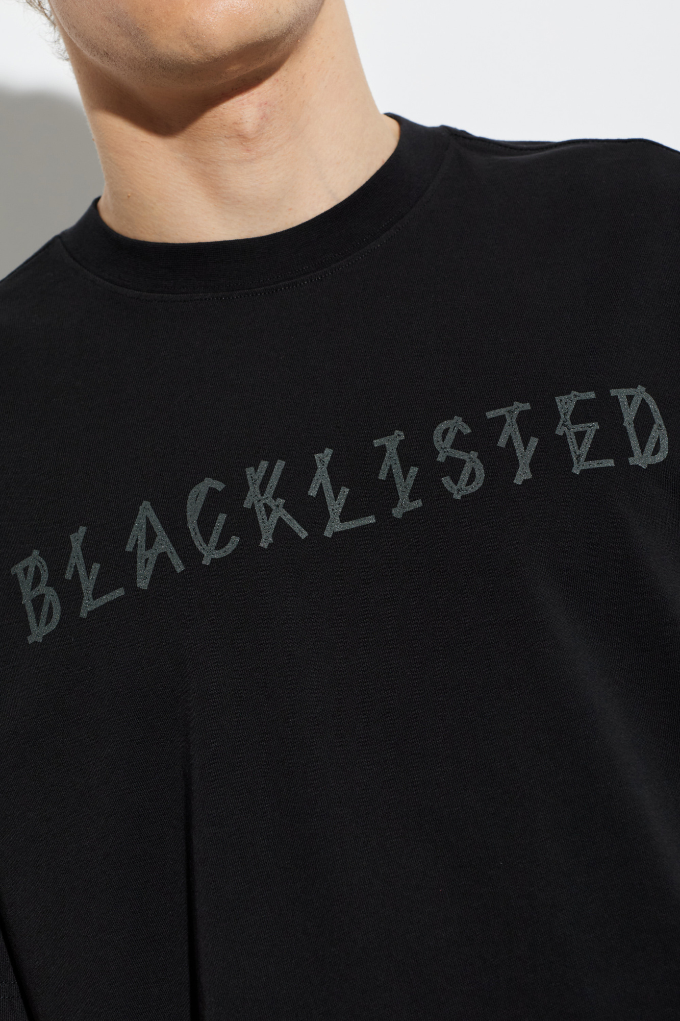Black T-shirt with logo 44 Label Group - Vitkac France